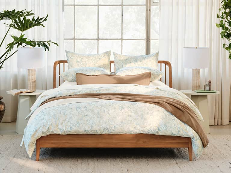 Solana Organic Print Duvet Cover image