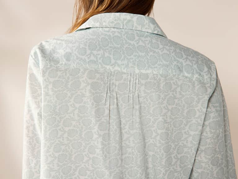 Women's Isla Organic Cotton Long Sleeve Pajama Set image