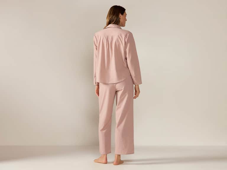 Women's Isla Organic Cotton Long Sleeve Pajama Set image