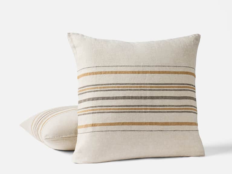 Mojave Organic Linen Decorative Pillow Cover image