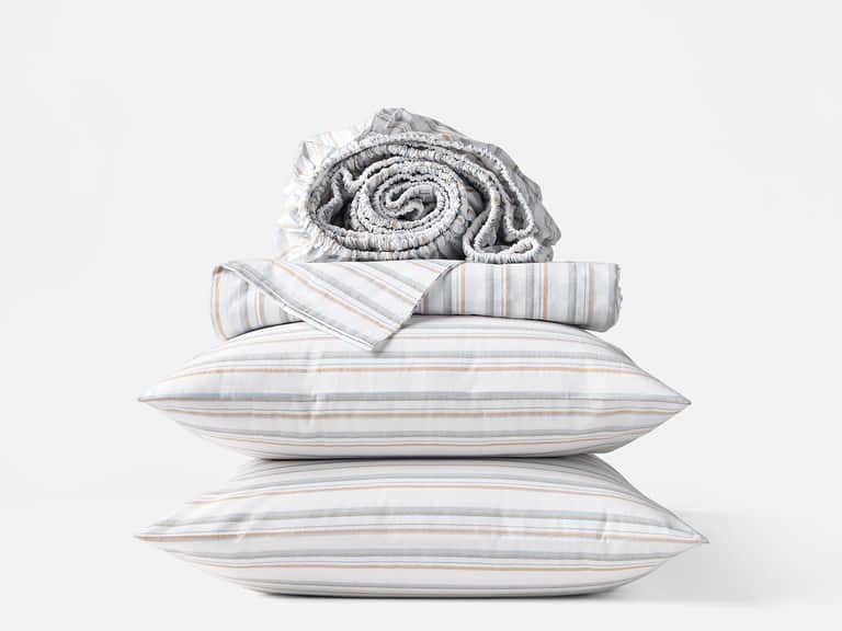 Organic Crinkled Percale&trade; Sheet Set image