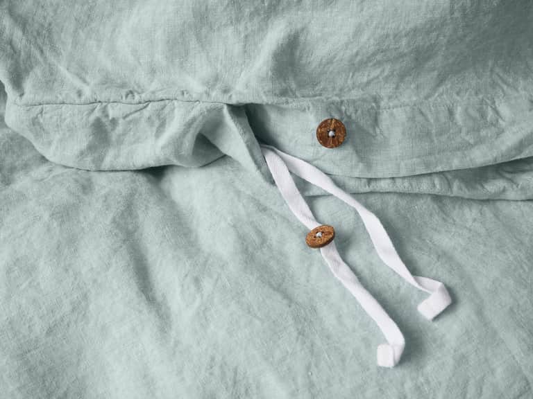 Organic Relaxed Linen Duvet Cover image