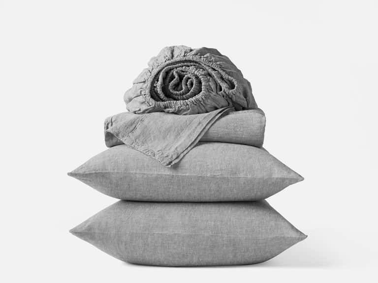Organic Relaxed Linen Sheet Set image