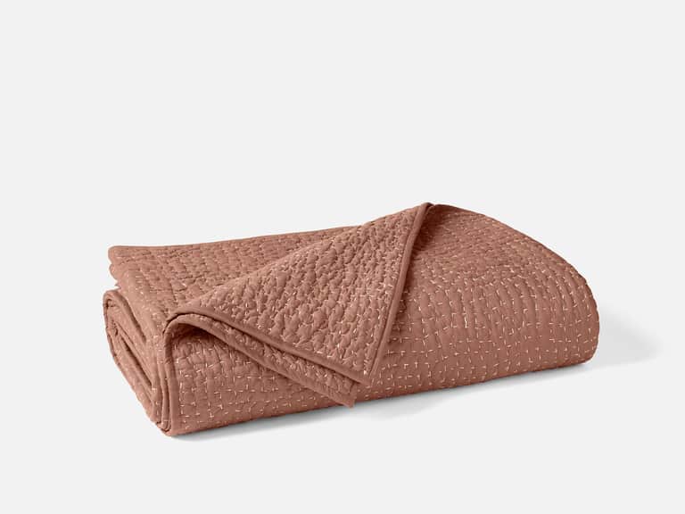 Pebbled Handstitched Organic Quilt image