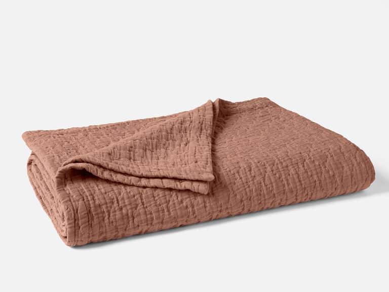 Pescadero Organic Matelasse Coverlet image