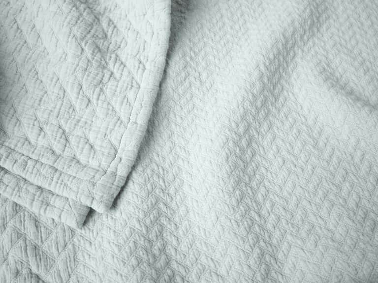 Angeles Organic Matelasse Blanket image