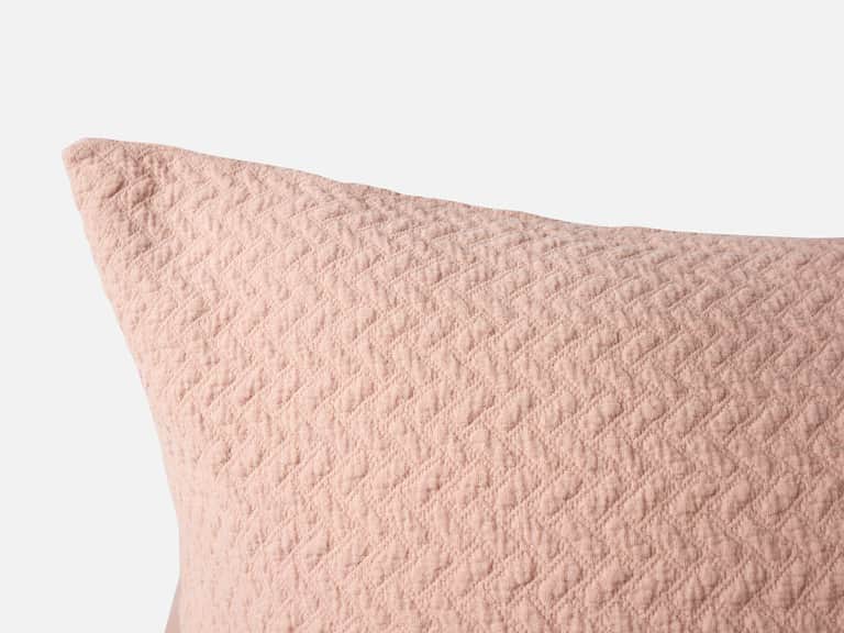 Angeles Organic Matelasse Sham image