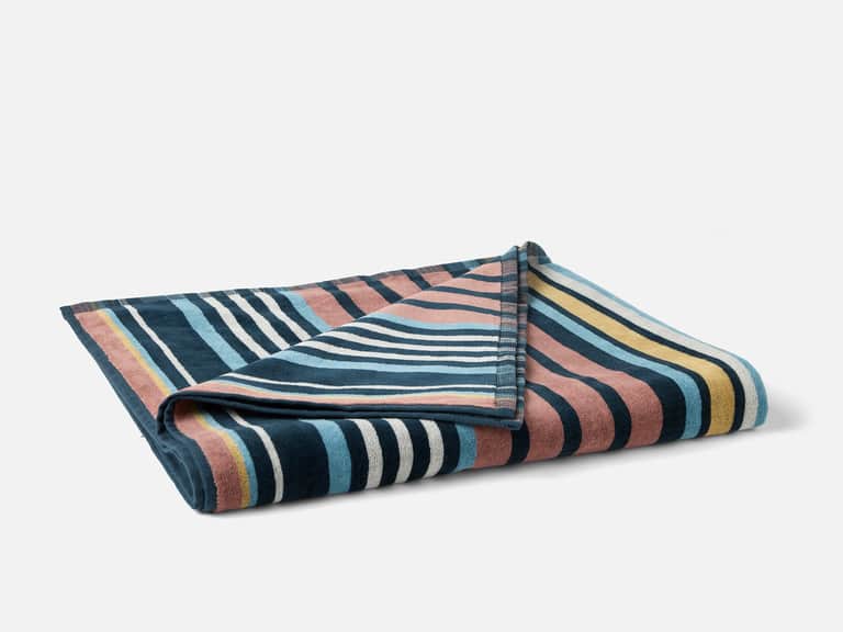 Dawn Stripe Organic Beach Towel image