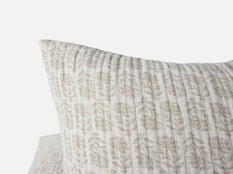 Mirada Organic Matelasse Sham image