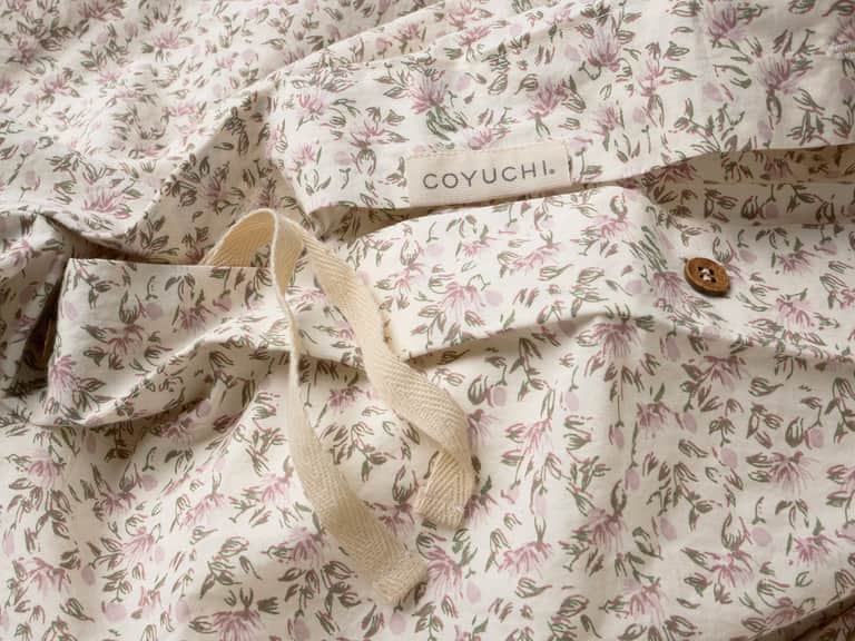 Organic Print Percale Duvet Cover image