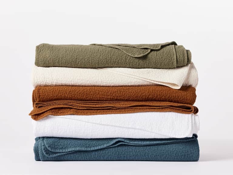 Cascade Organic Matelasse Coverlet image