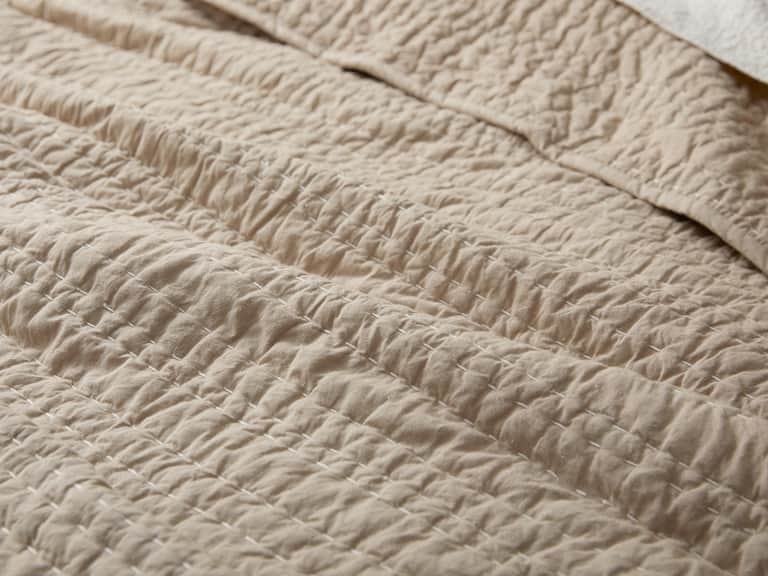 Channel Handstitched Organic Quilt image