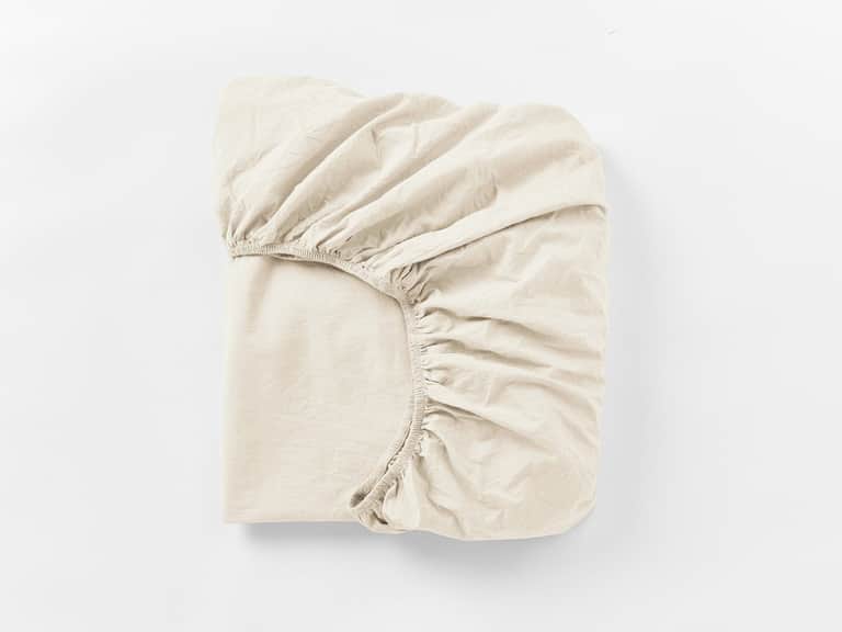 Organic Crinkled Percale&trade; Fitted Sheet image