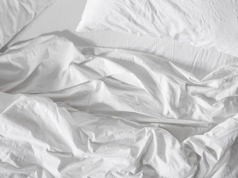 Organic Crinkled Percale&trade; Fitted Sheet image
