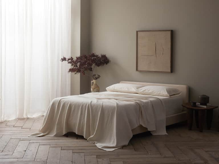 Cascade Organic Matelasse Coverlet image