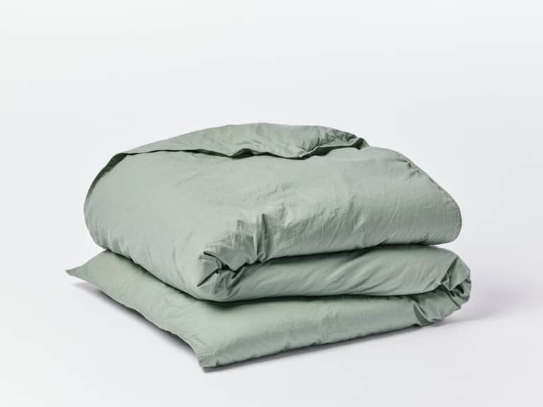 Organic Crinkled Percale&trade; Duvet Cover image