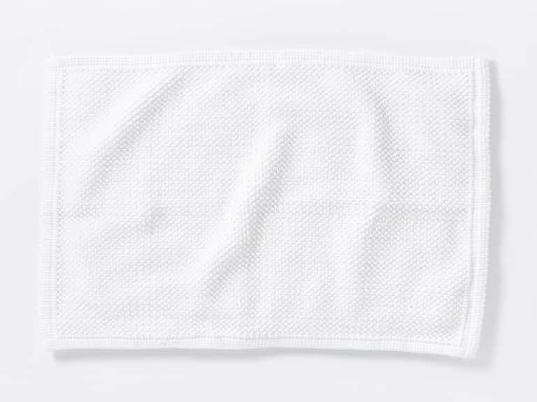 Pebbled Organic Bath Rug image