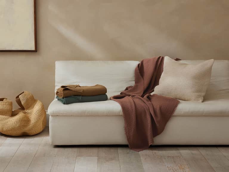 Topanga Organic Matelasse Throw image