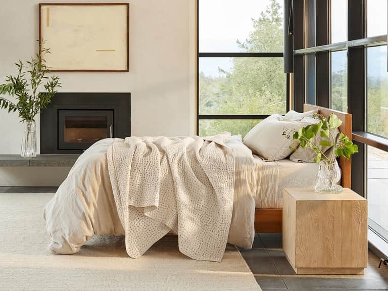 Organic Relaxed Linen Duvet Cover image