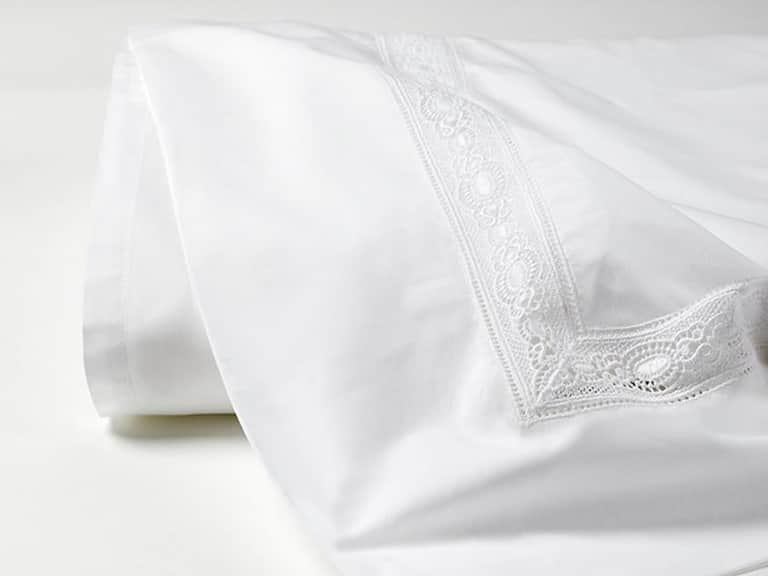 SFERRA Giza 45 Lace Flat Sheet image