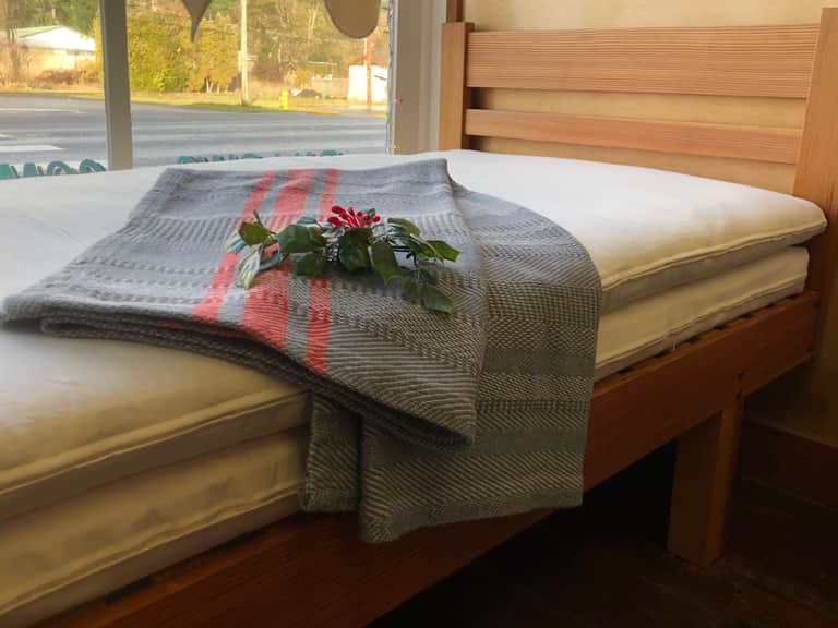 Natural Wool & Latex Mattress Topper image