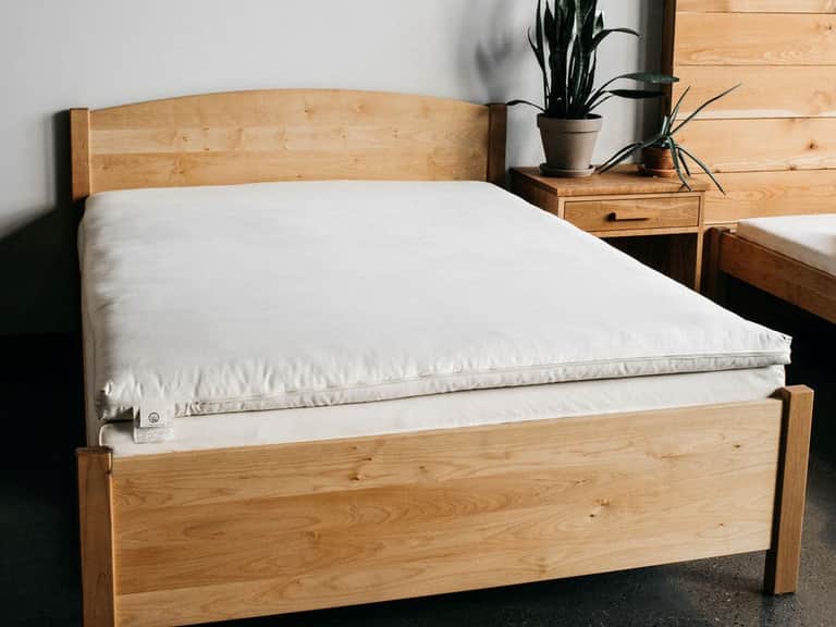 Natural Wool & Latex Mattress Topper image