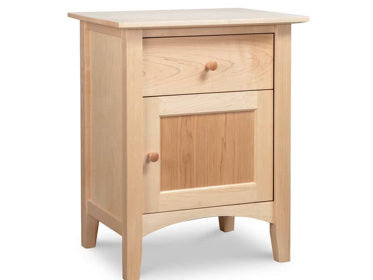 American Shaker 1-Drawer 1-Door Nightstand - Floor Model image