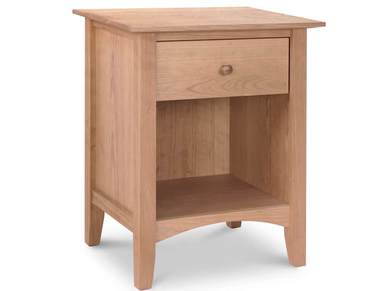 American Shaker 1-Drawer Enclosed Shelf Nightstand image