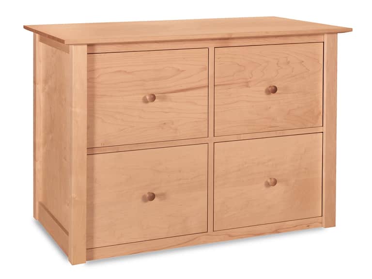 American Shaker 4-Drawer File Credenza image