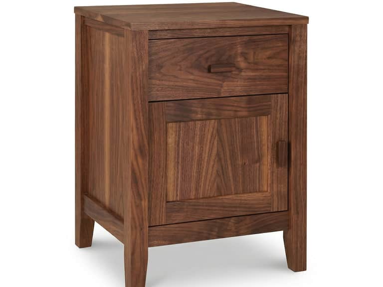 Andover Modern 1-Drawer Nightstand with Door image