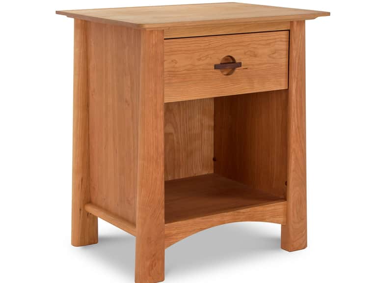 Cherry Moon 1-Drawer Enclosed Shelf Nightstand image
