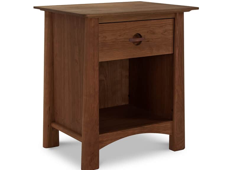 Cherry Moon 1-Drawer Enclosed Shelf Nightstand image
