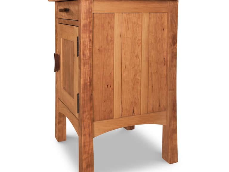 Contemporary Craftsman 1-Drawer Nightstand with Door image