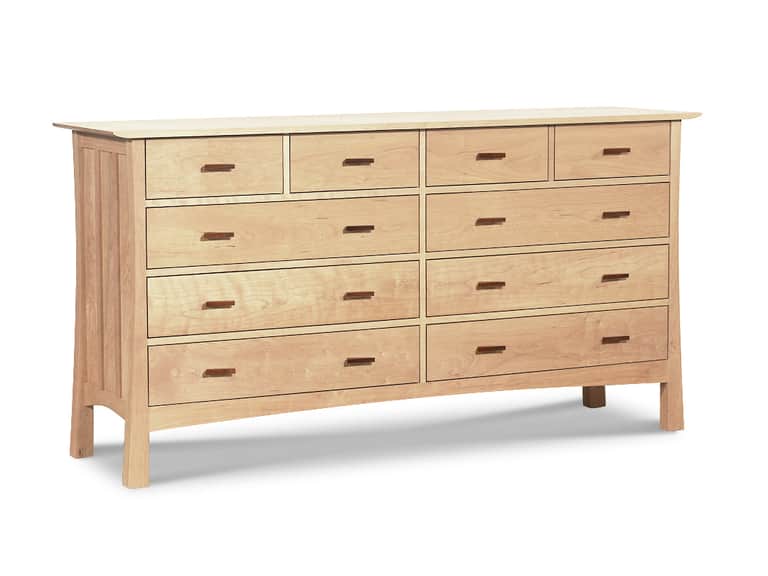 Contemporary Craftsman 10-Drawer Wide Dresser image