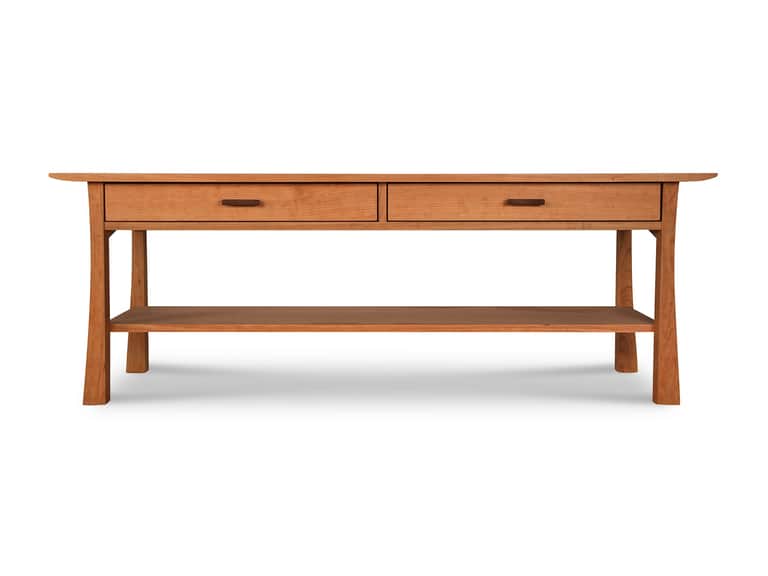 Contemporary Craftsman Console Coffee Table image
