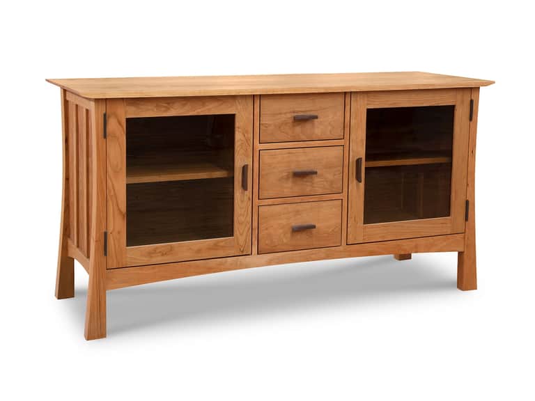 Contemporary Craftsman 3-Drawer Media Console image
