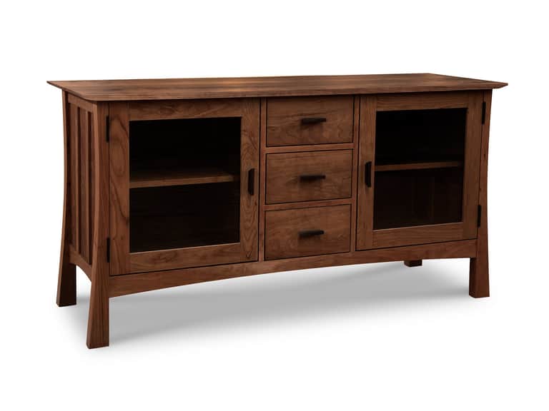Contemporary Craftsman 3-Drawer Media Console image