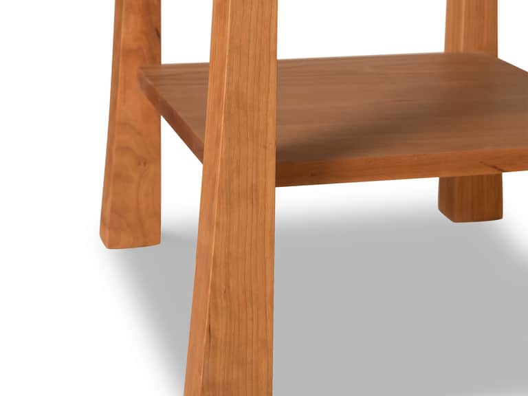 Contemporary Craftsman 1-Drawer Open Shelf Nightstand image