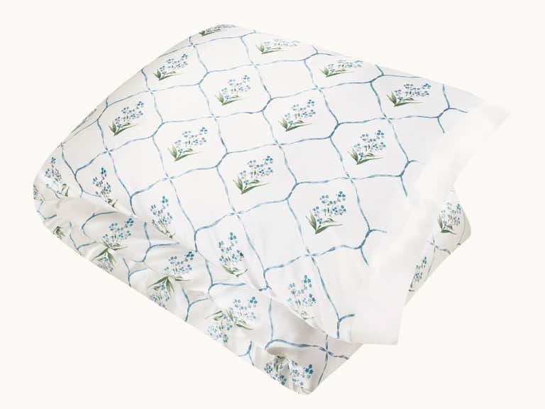 Forget Me Not Silk Duvet Cover image