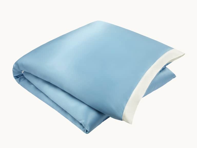 Summerhill Blue Silk Duvet Cover image