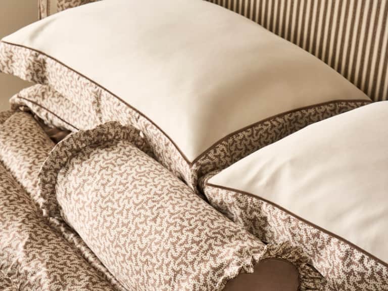 Fern Silk Bolster Cushion Cover image