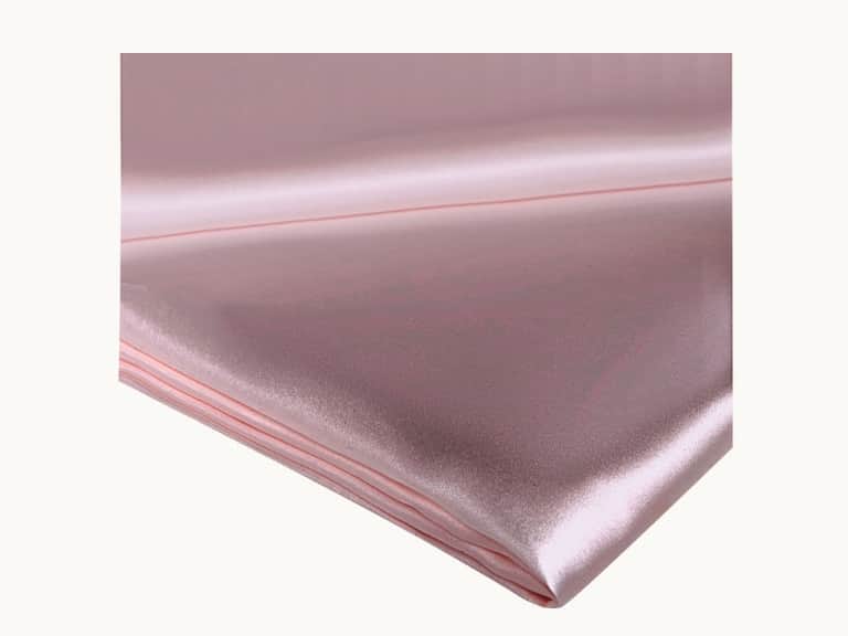 Vintage Pink Silk Flat Sheet image