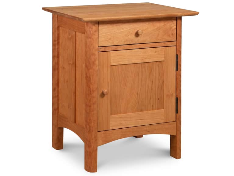 Heartwood Shaker 1-Drawer Nightstand with Door image