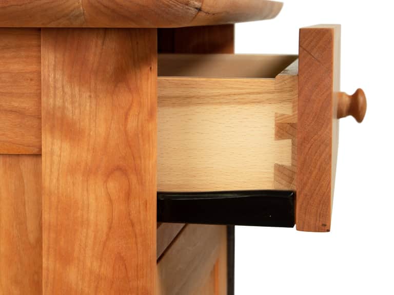 Heartwood Shaker 1-Drawer Nightstand with Door image