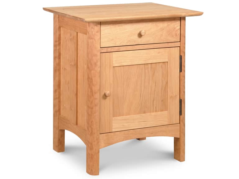 Heartwood Shaker 1-Drawer Nightstand with Door image