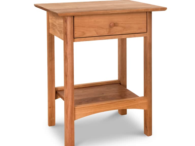 Heartwood Shaker 1-Drawer Open Shelf Nightstand image