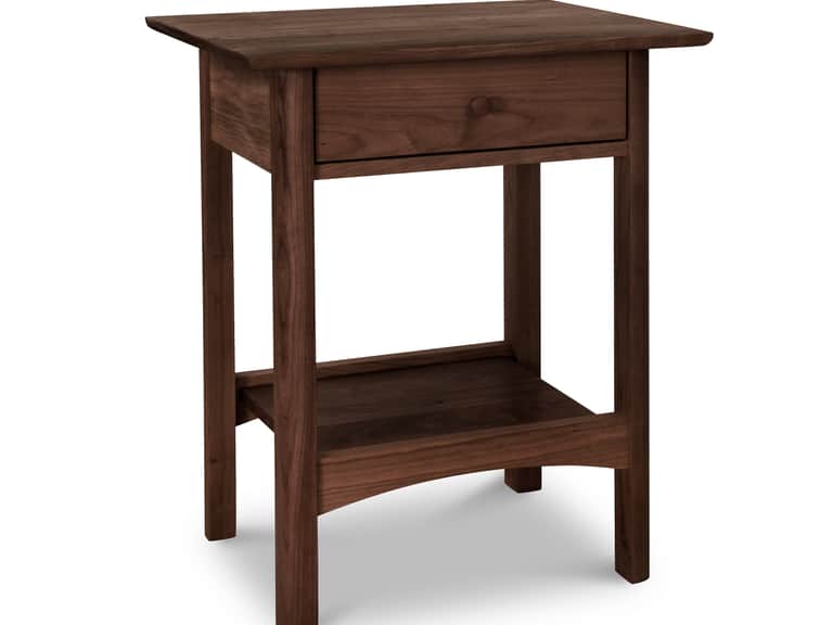 Heartwood Shaker 1-Drawer Open Shelf Nightstand image