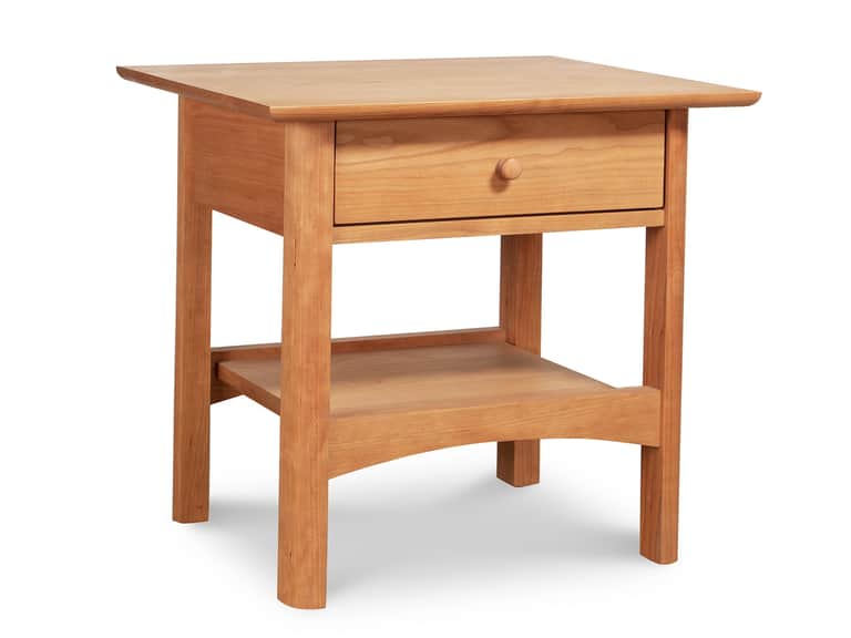 Heartwood Shaker 1-Drawer Open Shelf Nightstand image