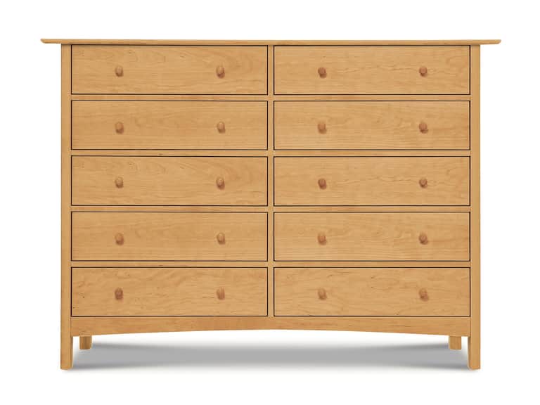 Heartwood Shaker 10-Drawer Dresser image