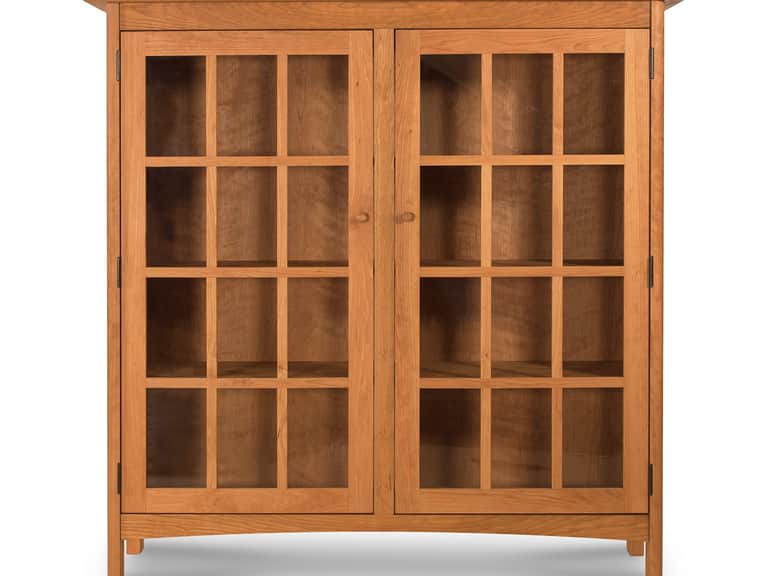 Heartwood Shaker 2-Glass Door Bookcase image
